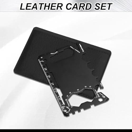 24 Pack Credit Card Multitools, 46 in 1 Stainless Steel Pocket Tools — view 4