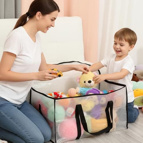 Dntorx 6 Pack 90L Moving Bags Heavy Duty Moving Boxes Dorm Storage Bag — view 4
