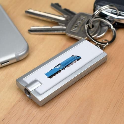 Azeeda 'Mallard Steam Train' LED Keyring Torch (KT00030948) — view 2