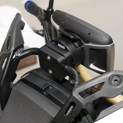 Motorcycle GPS Mount Bracket - 12–16mm Handlebar Navigation Holder, Adjustable Rustproof Mount For GPS Devices | durabl Aluminum Support For Motorcycle Handle Bar | Easy Installation Touring Accesso — view 2