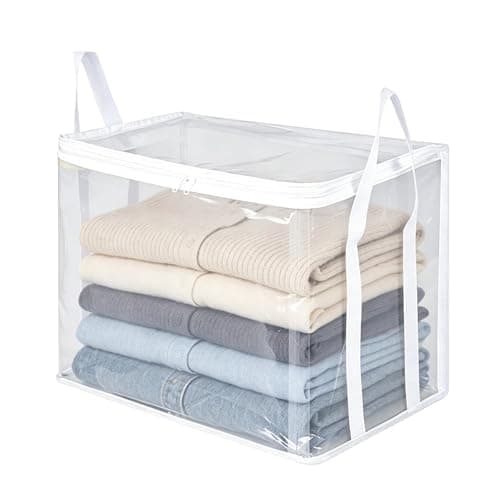 Packing Bags for Moving Clear Stackable Handles Lids — view 6