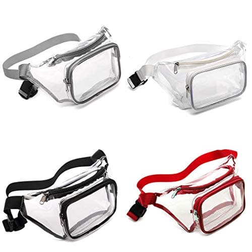 SXRQ Women Transparent Waist Pack Belt Bag Travel Hip Bum Small Purse Chest Plush Bag Chair Kidscrossbody Bags For Women — view 4