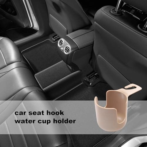 Foldable Rear Seat Holder for Car | Universal Hanging Drink Organizer — view 3