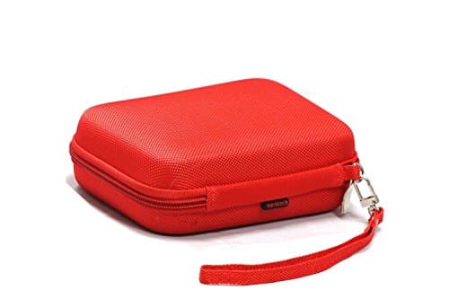 Navitech Red Protective Portable Handheld Pocket Projector Carrying Case Compatible With AAXA P300 — view 2