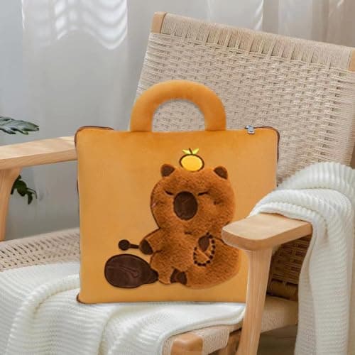 Pillow Blanket Soft Compact Head Back Nap — view 3