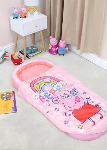 Peppa Pig Officially Licensed My First ReadyBed Kids Inflatable Air Bed and Sleeping Bag with Pump | Travel Mattress for Sleepovers and Camping or Home Use — view 2
