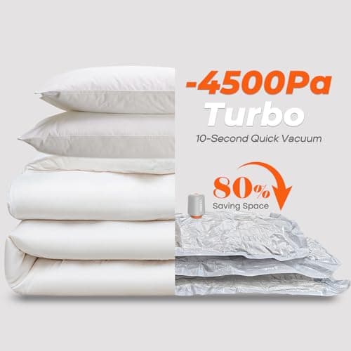 Vacbird Wireless Electric Vacuum Pump, 4500Pa Powerful Pump for Vacuum Storage Bags, Compression for Space Saving, Travel, Clothes & Bedding — view 3
