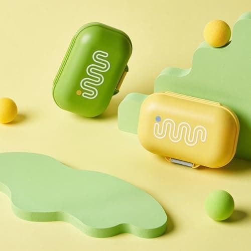 2PCS Travel Soap Case,Travel Soap Leakproof,Soaps Holder,Waterproof and Moisture-proof,Portable Soa-p Box,Flip Top Soa-p Holder,for Bathroom,Gym,Shower,Travelling(Yellow、Green） — view 6