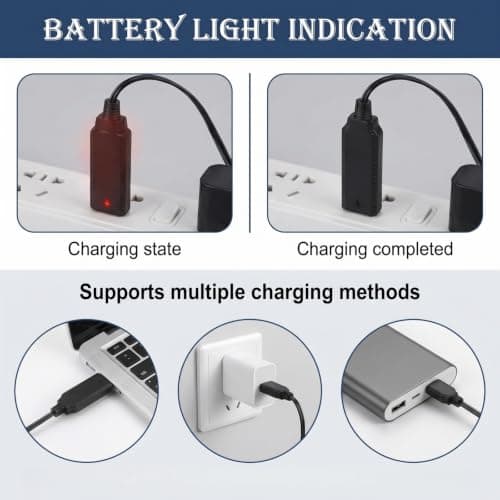 3.7V USB Battery Charger Cable for Lipo Battery with SM-2 Pin Plug — view 2