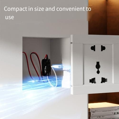 220V AC To 5V DC 2A Power Transformer Adapter Step Down Converter For Wireless Security Camera Monitoring System Household Electronics Supply(A) — view 5