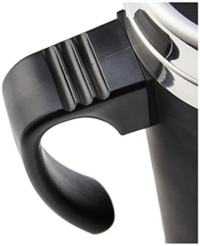 THERMOcafè by THERMOS 420 ml Plastic and Stainless Steel Soft Touch Travel Mug, Black — view 4