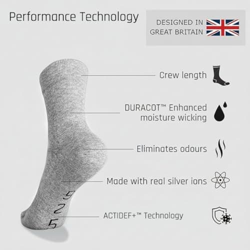 925Socks PERFORMANCE SILVER ION TECHNOLOGY 3/A/S — view 2
