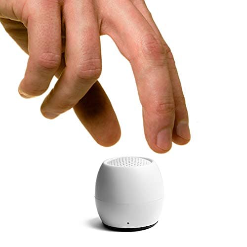 Boompods Zero Mini Bluetooth Speaker - Small Portable Speakers, White