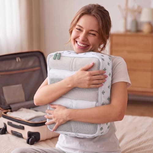 6pcs Foldable Large Packing Cubes, Travel Suitcases Organiser — view 2