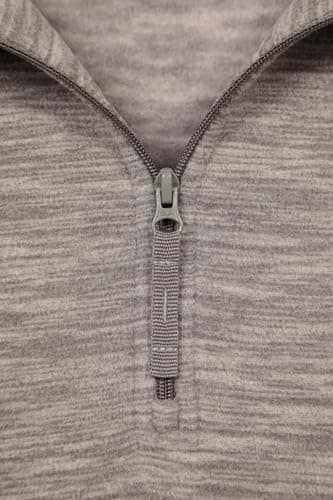 Mountain Warehouse Snowdon Mens Half-Zip Fleece Jumper Light Br XXS — view 5