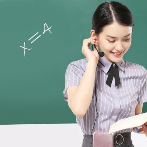 Headset Microphone Black 3.5mm Plug for Teachers Back to School — view 4