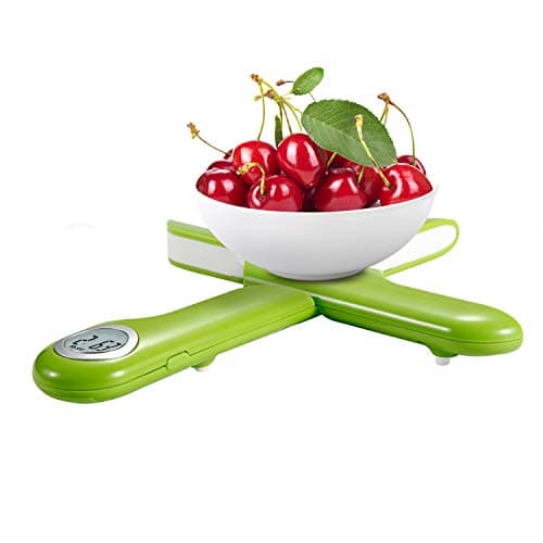 CAMRY Foldable Digital Kitchen Scale, Green