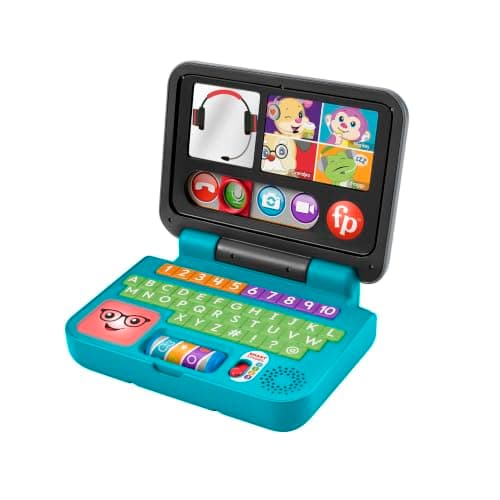Fisher-Price Laugh & Learn Let’s Connect Laptop Toy, UK English
