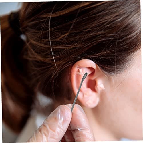IWOWHERO 2 Sets Spiral Ear Wax Remover Kit, Stainless Steel Silicone Ear Picks for Efficient Cleaning, Portable Bag, Home and Travel Use — view 6