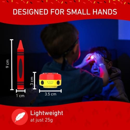 Ledlenser KIDLED4R Kids Rechargeable Head Torch, Lightweight - Fireman — view 5