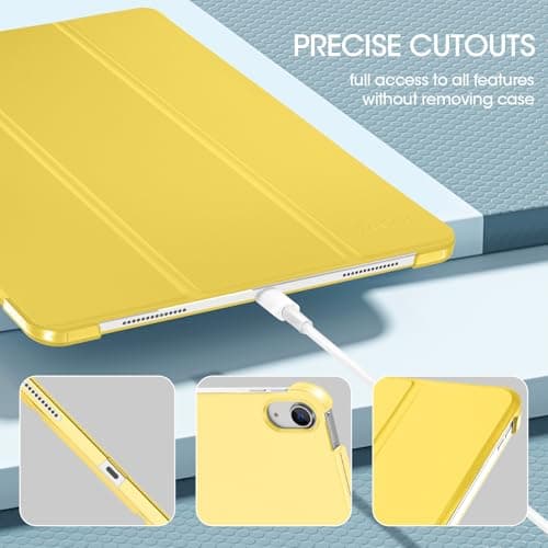 ProCase for iPad Air 13 Inch Case M4/M3/M2(2026/2025/2024), Yellow — view 6