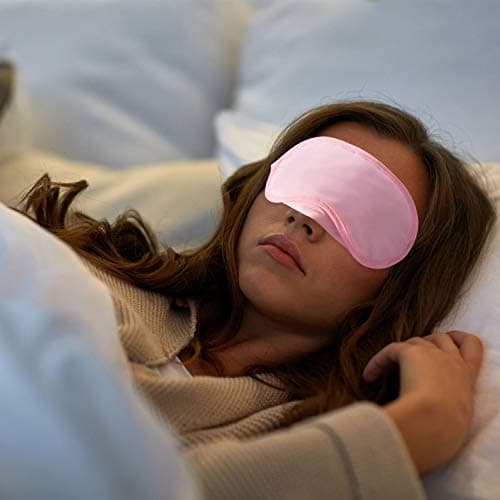 50 Pieces Eye Cover Sleep Mask Blindfold Eye Blindfold Sleeping Masks for Games Party Travel with Nose Pad and Adjustable Strap (Multicolor) — view 5