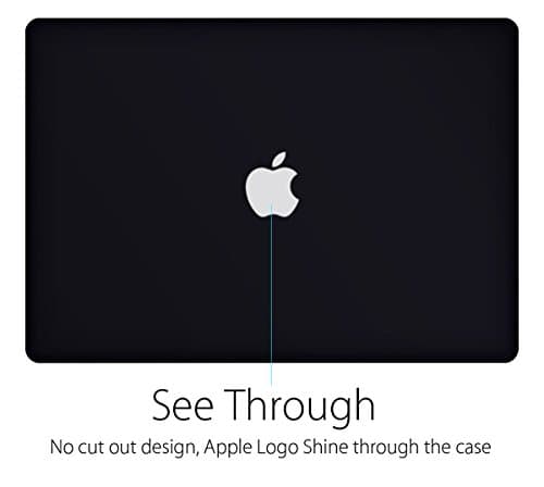 UESWILL Case for 2010-2017 Release MacBook Air 13 inch, Black — view 3
