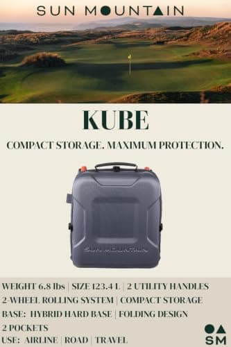 Sun Mountain 2023 Kube Travel Cover (Sand/Camouflage) — view 4