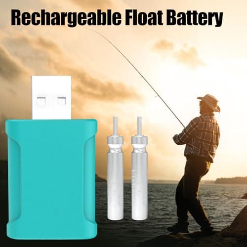 Cr425 Battery Charger | Cr425 Pin Battery Rechargeable | Fish Float Charger LIR425 USB Electronic Bobber Light Replacement For Men — view 2