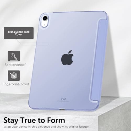 MoKo for iPad (A16) 11th Generation Case,iPad 10th Gen Case,Lavender Purple — view 6
