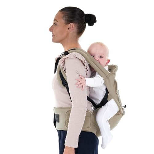 Puggle Comfort 6-in-1 Newborn to Toddler Baby Carrier - Truffle — view 4