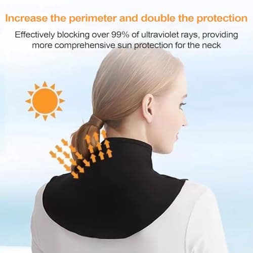 Generisch Wrap, UV Blocking Collar, Reusable Moisture Wicking Band, Lightweight Sun Protection, 7,086 Inches, Ideal for Hot Weather, Construction, Camping, Travel, Outdoor Work — view 4