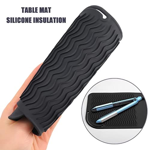 Opopark Silicone Heat Resistant Mat for Hair Straightener Curling Irons — view 5