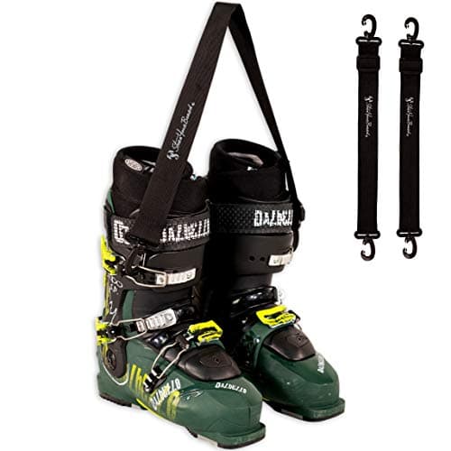 StoreYourBoard Ski and Snowboard Boot Carrier, Adjustable Shoulder Strap, 2 Pack