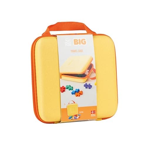 PLUS PLUS Building Blocks Toy Storage Case - Holds 15 BIG Pieces - Kids Construction Toys, Learning Resources, STEM Play for Home and Travel - Travel Case BIG — view 2