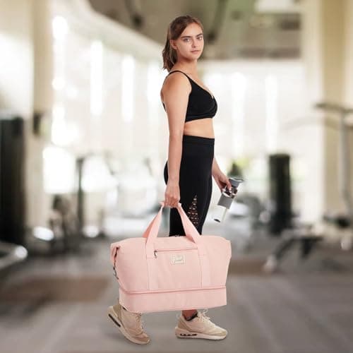 FAROWELL Overnight Hospital Bag, Travel Bags for Women, Pregnancy Baby Maternity Hospital Bag Holdall Duffle, Weekend Bags for Women, Easyjet Cabin Hand Luggage Underseat Weekender Duffel Womens — view 6