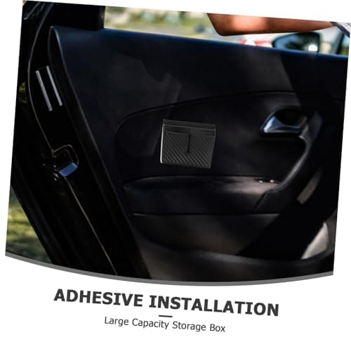 2 Pcs Car Dashboard Organizer Pvc Storage Box for Cards and Accessories — view 3