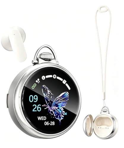 Yworlln NE71 Translator Earbuds, Translation Earbuds Real Time, Wireless Earbuds with Touch Screen, Bluetooth 6.0, Languages Translator Earbud, Translator Device Portable for Travel Business Learning