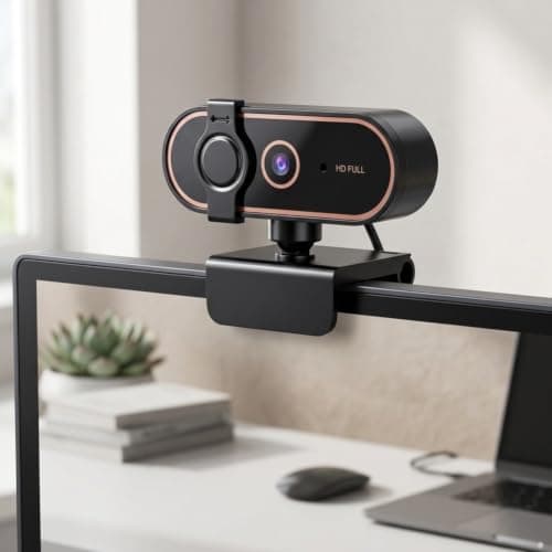 HD USB Web Camera with Built-in Mic Noise Reduction — view 5