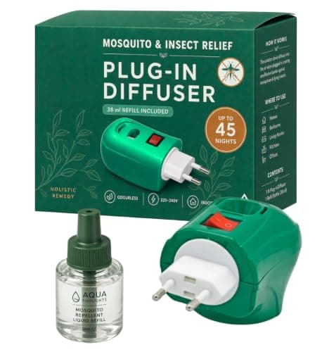 Mosquito Repellent Plug in - 45 Nights Plug in Mosquito Repellent, Travel
