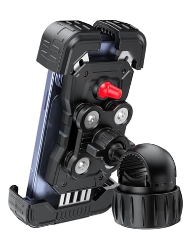 TECKNET Motorcycle Phone Mount, Bike Phone Holder For 4.7–6.8" Phones
