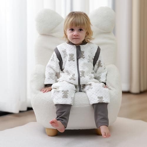 MIKAFEN Baby Sleeping Bag with Feet, 2.0 Tog, Removable Sleeves 6-18 months — view 2
