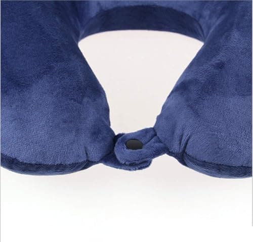 kierain Travel Pillow - Memory Foam Neck Pillow Support Pillow,Luxury Compact & Lightweight Quick Pack for Camping,Sleeping Rest Cushion (Navy) — view 4