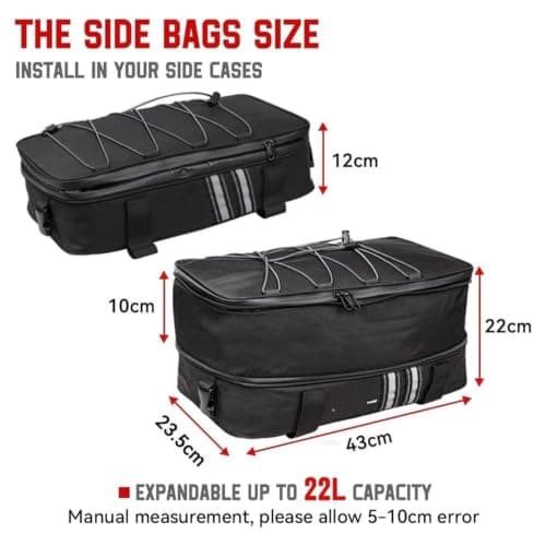 Motorcycle Luggage Bag for Royal Alloy GP 300 S LC — view 4