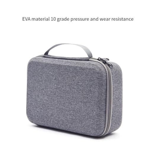 WUUISDNX Sturdy Hard Shell Waterproof Accessory Storage Box For Safe And Secure Packing Waterproof Accessory Bag OxfordCloth, Red inner liner — view 2