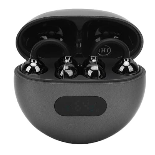 Cryfokt Translation Earbuds, 74 Languages Real Time Translator Earbuds, Language Translator Device with Noise Cancelling Bluetooth for Travel Business Study (Black)