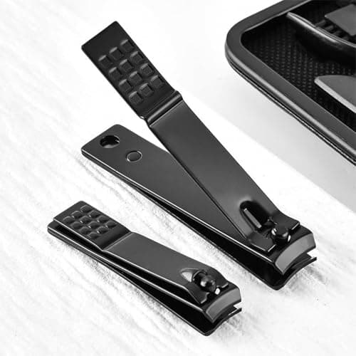 WUBAYI 15-Piece Manicure Set - Surgical Steel Nail Clippers & Pedicure Kit with Luxury Travel Case, Professional Manicure Set Grooming Tools — view 6
