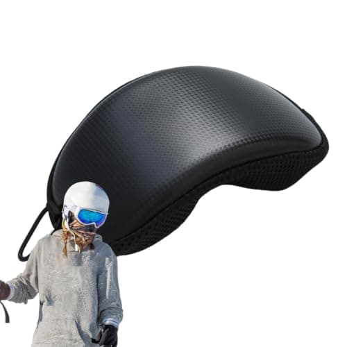Ski Goggle Case Pu Compact Lightweight Rainproof Zipper Bag