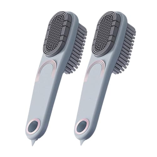 Streamlined shoe maintenance brush for travel,