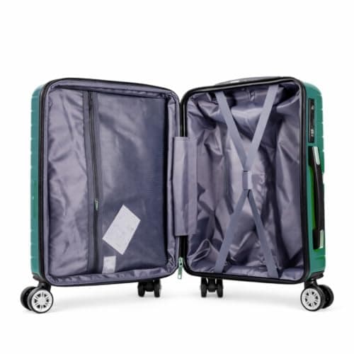 Underseat 45 X 36 x 20 cm Travel Trolley Case with Detachable Wheels (T-HC-US-1811) (Teal) — view 6